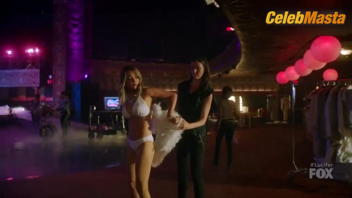 Chelsea Gilson nude/sexy scene in Lucifer