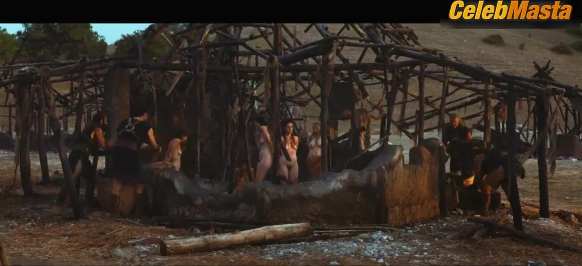 Vanessa Scalera nude/sexy scene in Romulus