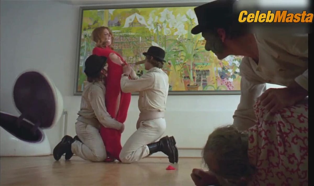 Adrienne Corri in A Clockwork Orange