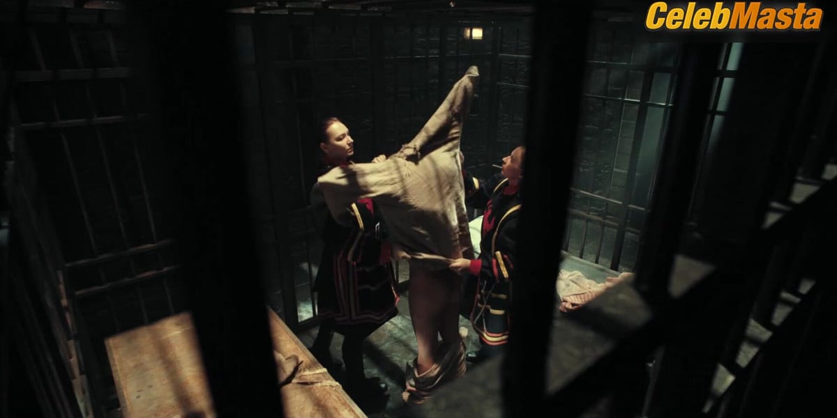Paloma Faith nude/sexy scene in Pennyworth