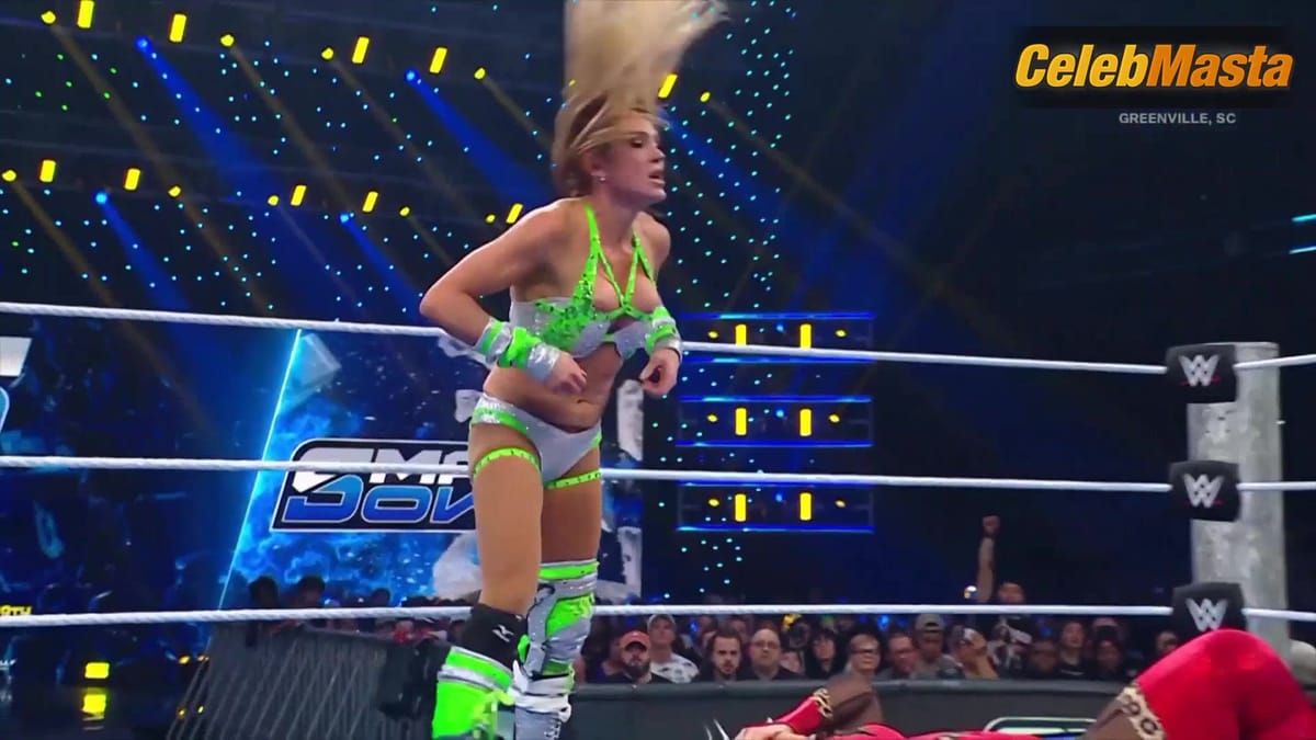 Ashley Fliehr nude/sexy scene in WWE Smackdown!