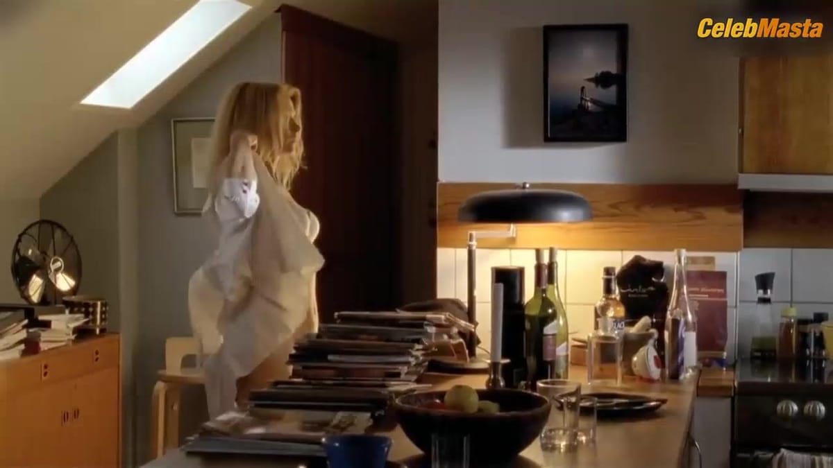 Lena Endre nude/sexy scene in The Girl Who Played With Fire
