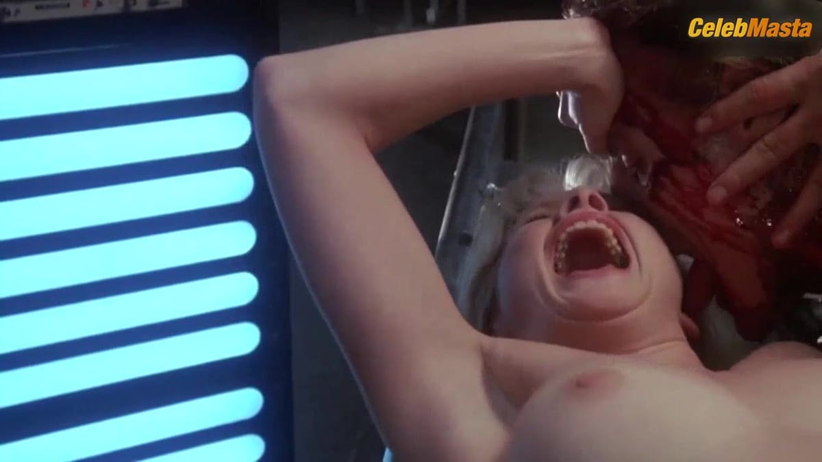 Barbara Crampton in Re-animator