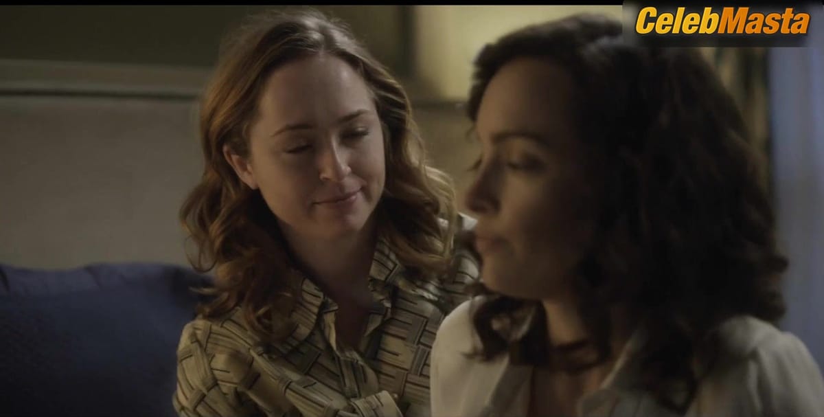 Jodi Balfour, Meghan Leathers nude/sexy scene in For All Mankind