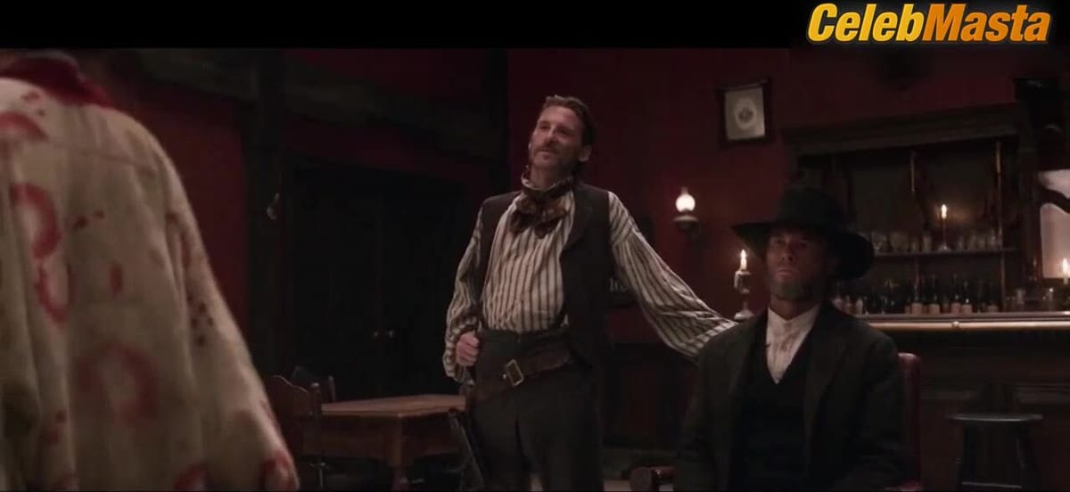 Carla Juri, Dakota Fanning nude/sexy scene in Brimstone