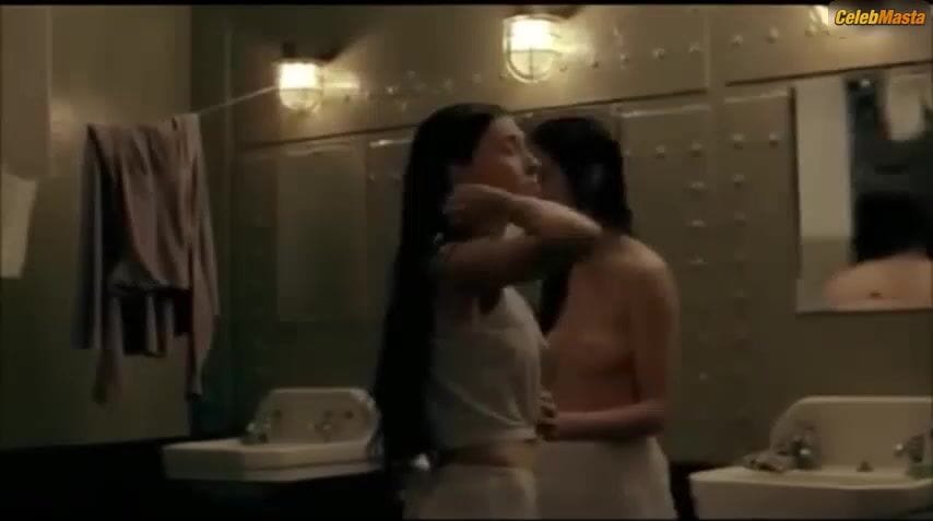 Evi Saoulidou, Victoria Haralabidou nude/sexy scene in Nyfes