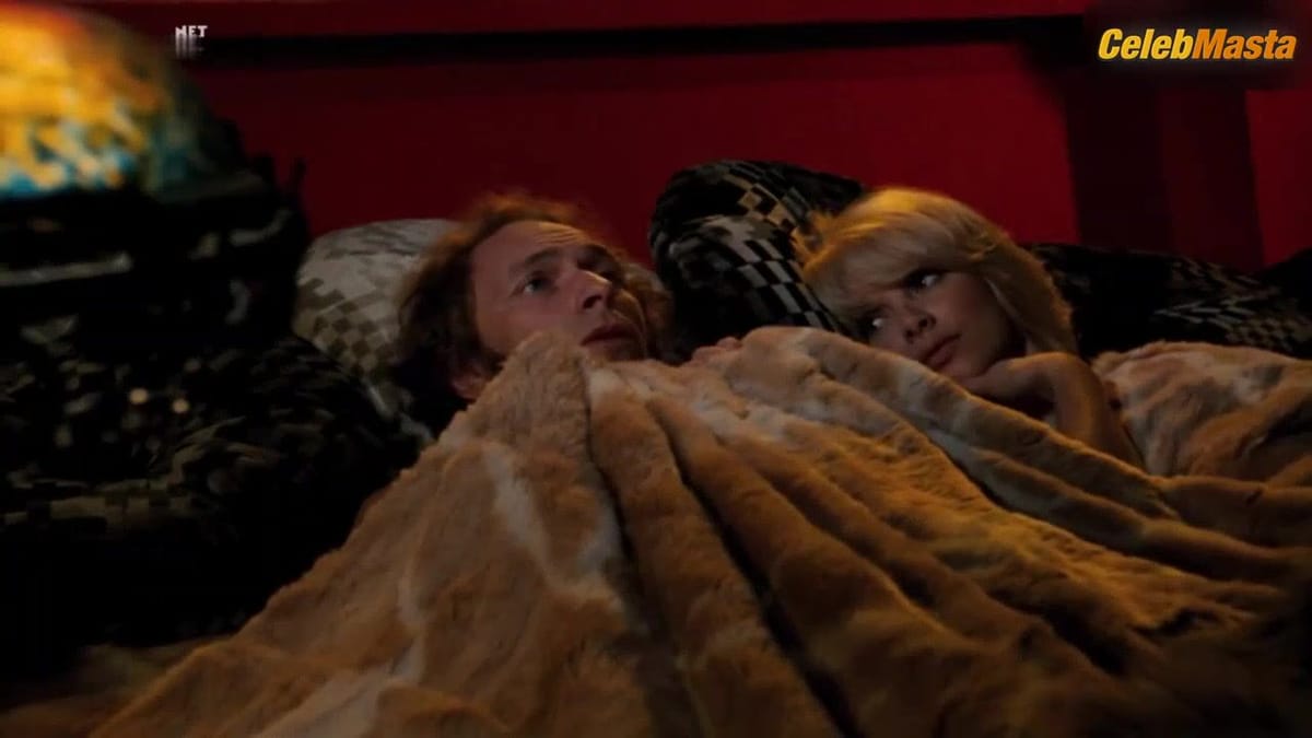 Mireille Darc in The Return Of The Tall Blond Man