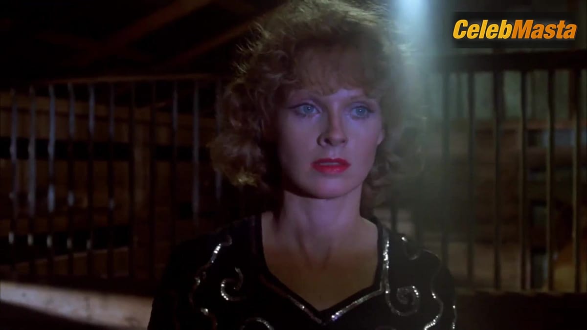 Angel Tompkins nude/sexy scene in The Farmer