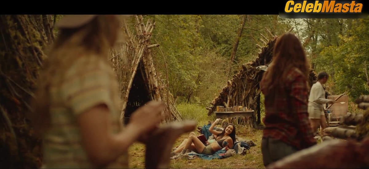 Alexa Barajas nude/sexy scene in Yellowjackets