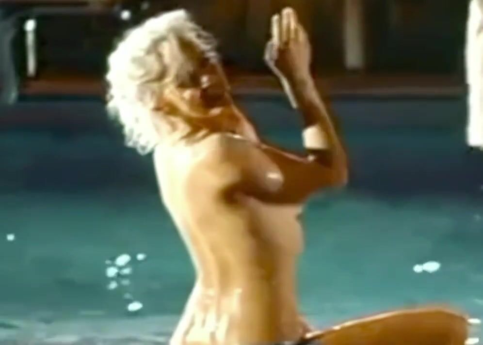 Sexy Monroe Pool Wet Tits and Ass Video