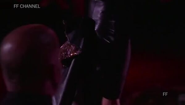 Cute Sasha Luss Nipples On Catwalk