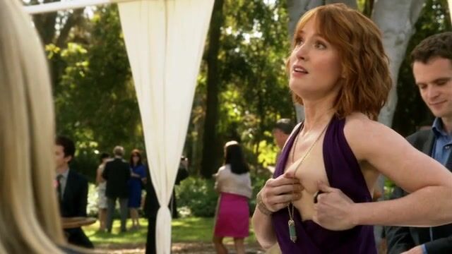 Gorgeous Alicia Witt Nipples Being Flashed During TV Show