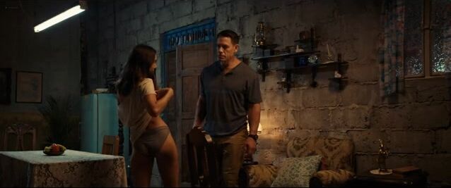 Hot Alison Brie Topless Nude Scene in Freelance