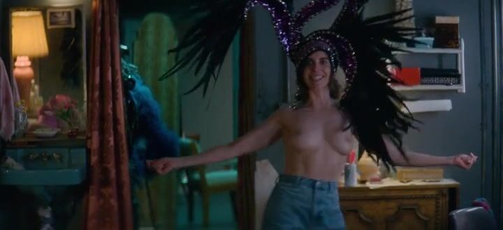 Glow TV Series Alison Brie Boobs and Nude Scene Video