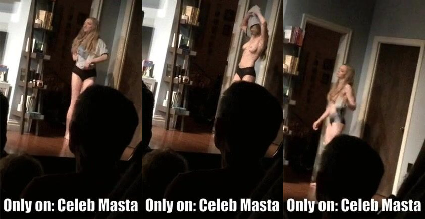Rare Back Stage Amanda Takes Her Shirt off on Set Goes Fully Topless Video