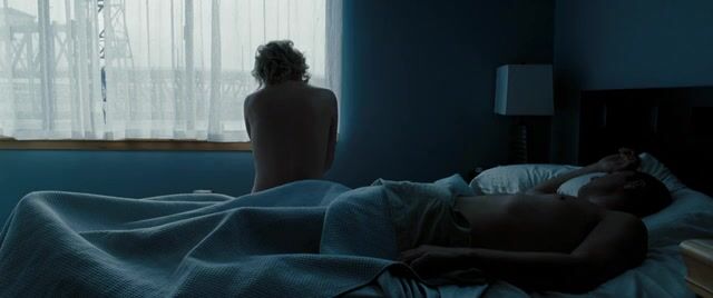 Sexy Charlize Theron Gets Out of Bed Fully Naked in the Movie The Burning Plain