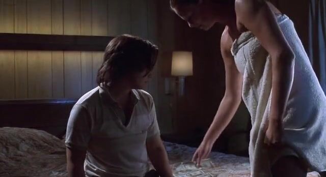 Lesbian Shower Scene with Charlize Theron and Christina Ricci in Movie Monster