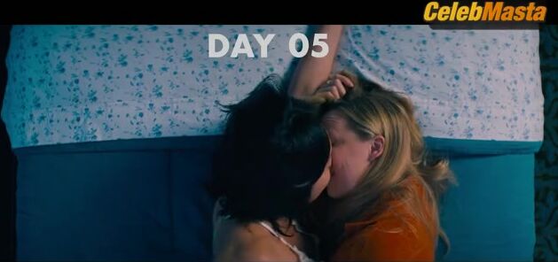 Anna Konkle and Poppy Liu Lesbian Scene in The Afterparty