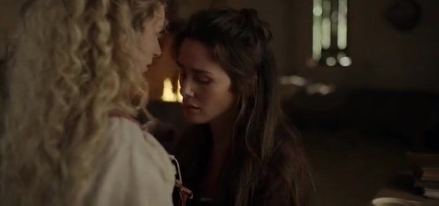 Lesbian Nude Scene with Julia Schlaepfer and Addison Timlin in American Horror Stories