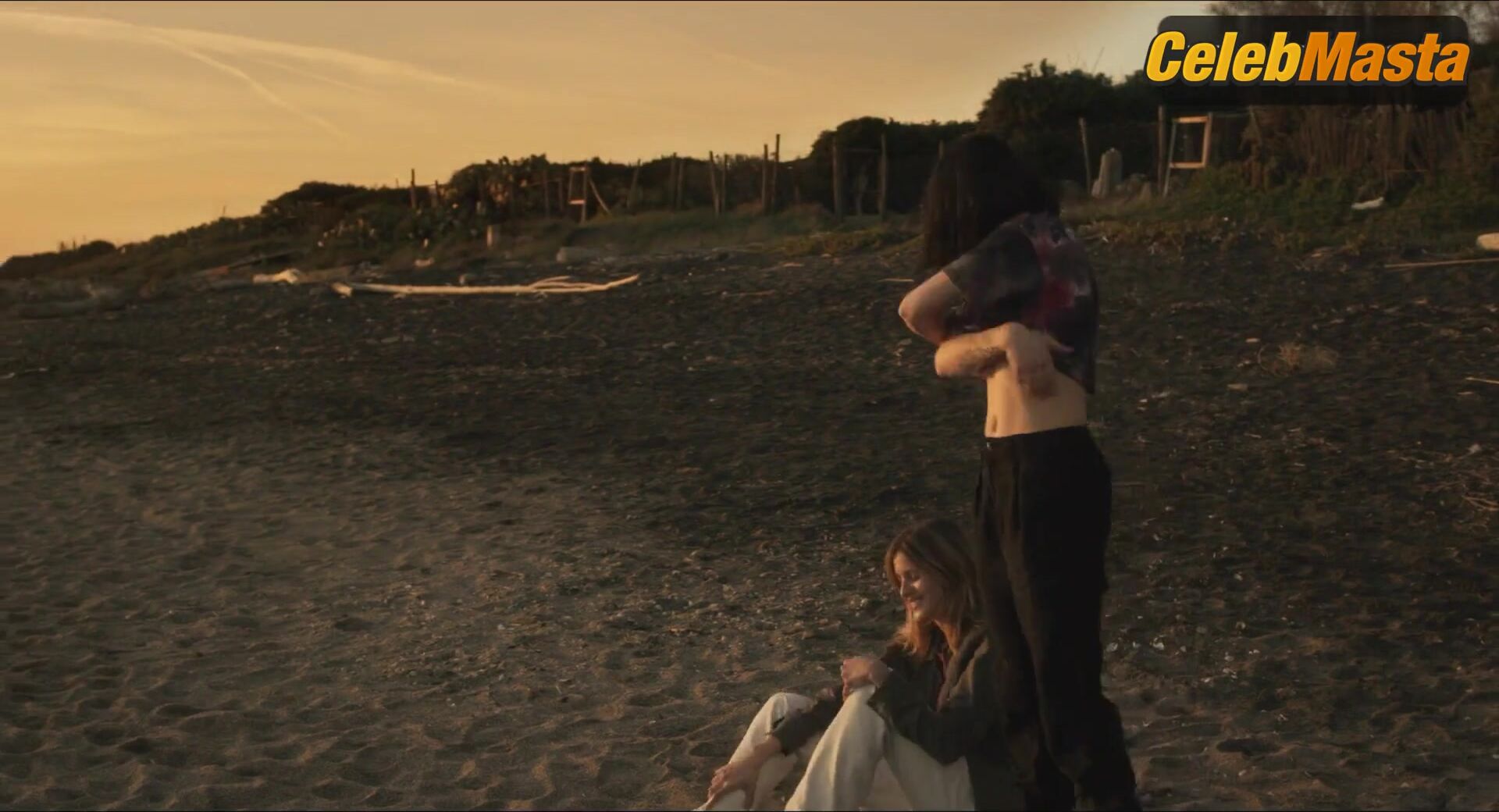 Alice Pagani and Benedetta Porcaroli Underwear Scene in Baby
