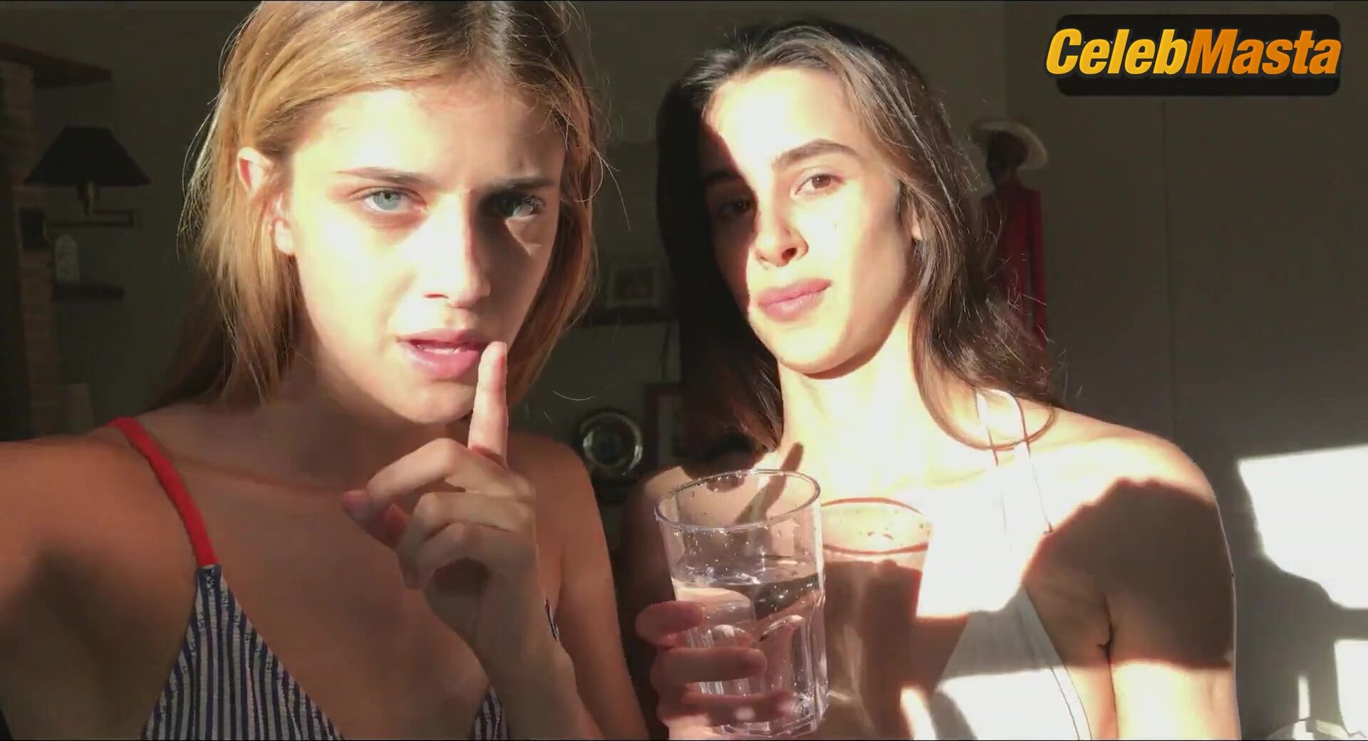 Benedetta Porcaroli and Chabeli Sastre Bikini Scene in Baby