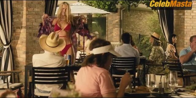 Michelle Randolph and Ali Larter Bikini Scene in Landman