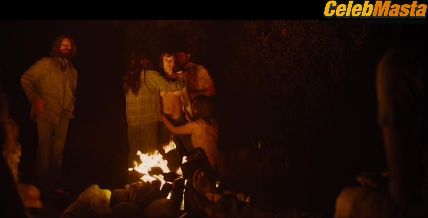 Julia Schlaepfer Breasts, Butt Scene in Charlie Says