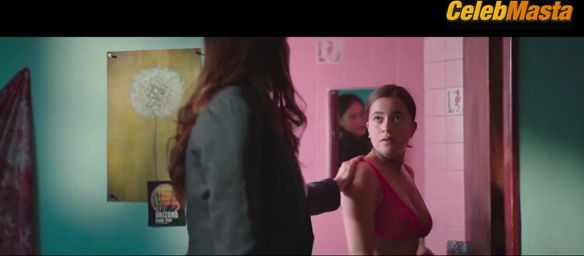 Paulina Gaitan Breasts Scene in Souvenir