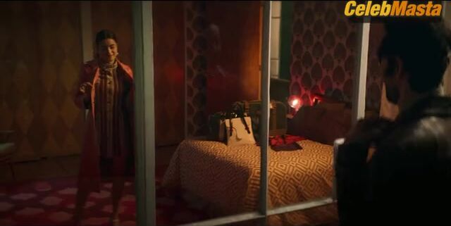 Paulina Gaitan Breasts, Underwear Scene in Belascoaran, Pi