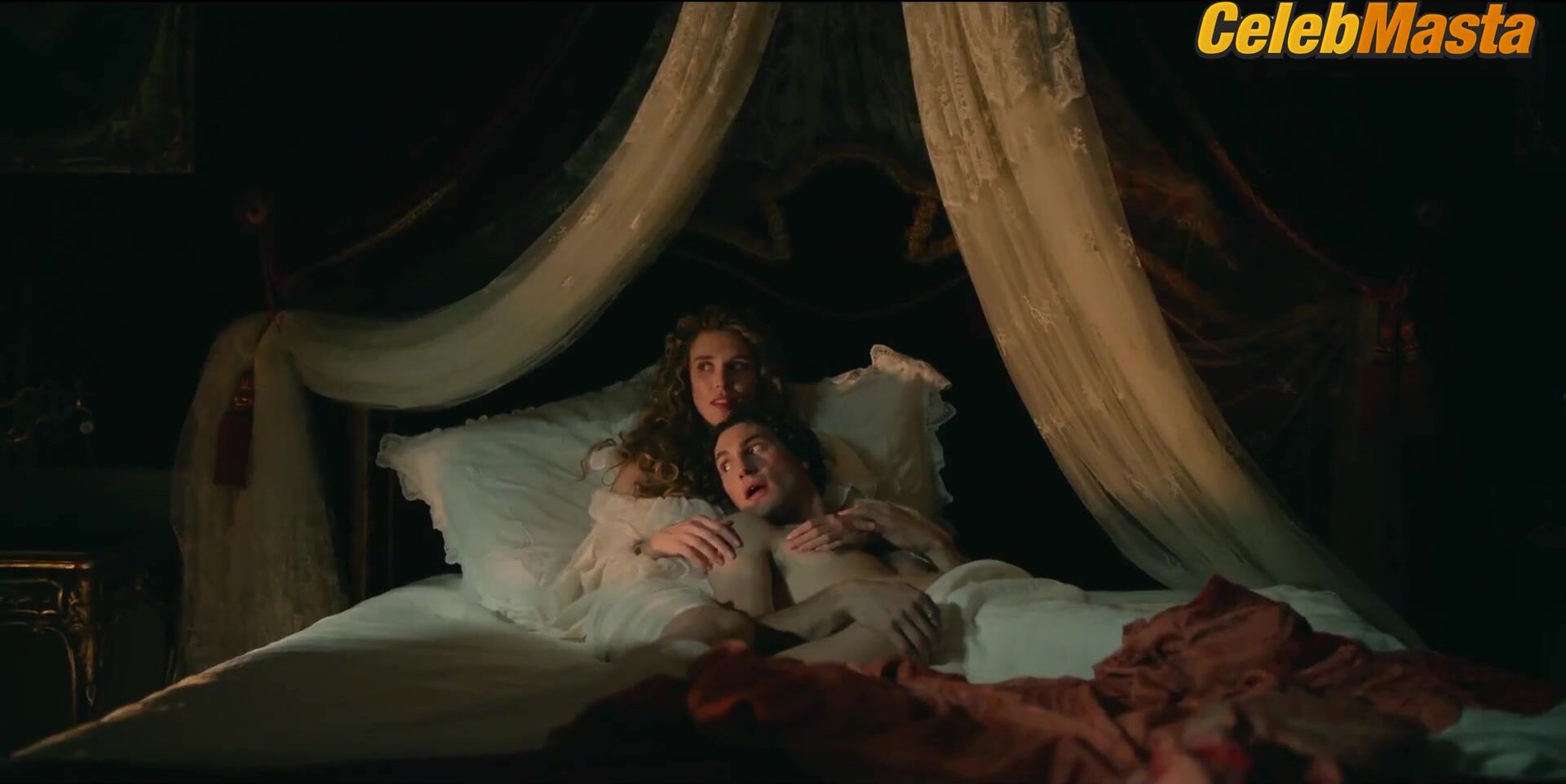Gaia Weiss Sexy Scene in Marie Antoinette