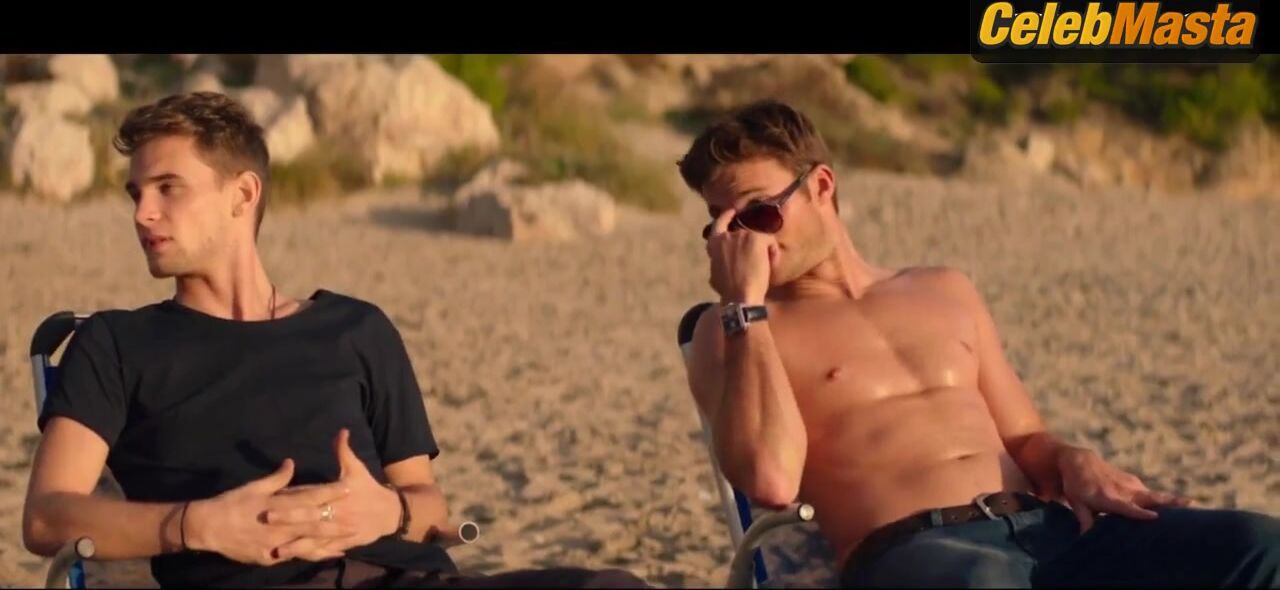 Ana de Armas and Gaia Weiss Bikini Scene in Overdrive