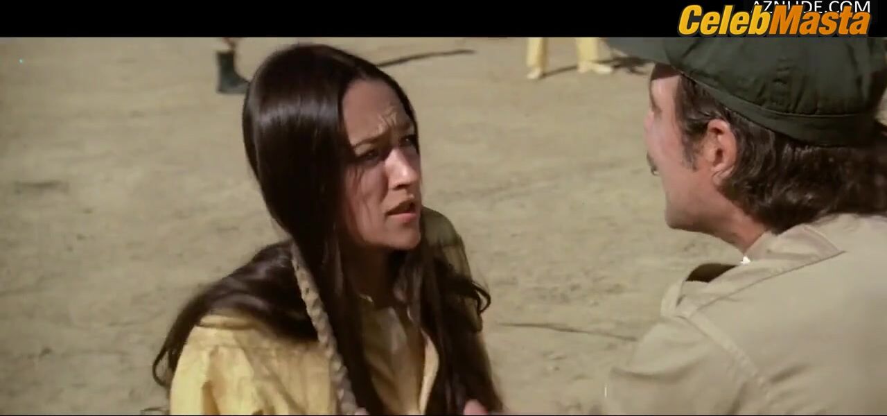 Olivia Hussey Butt, Breasts Scene in Turkey Shoot