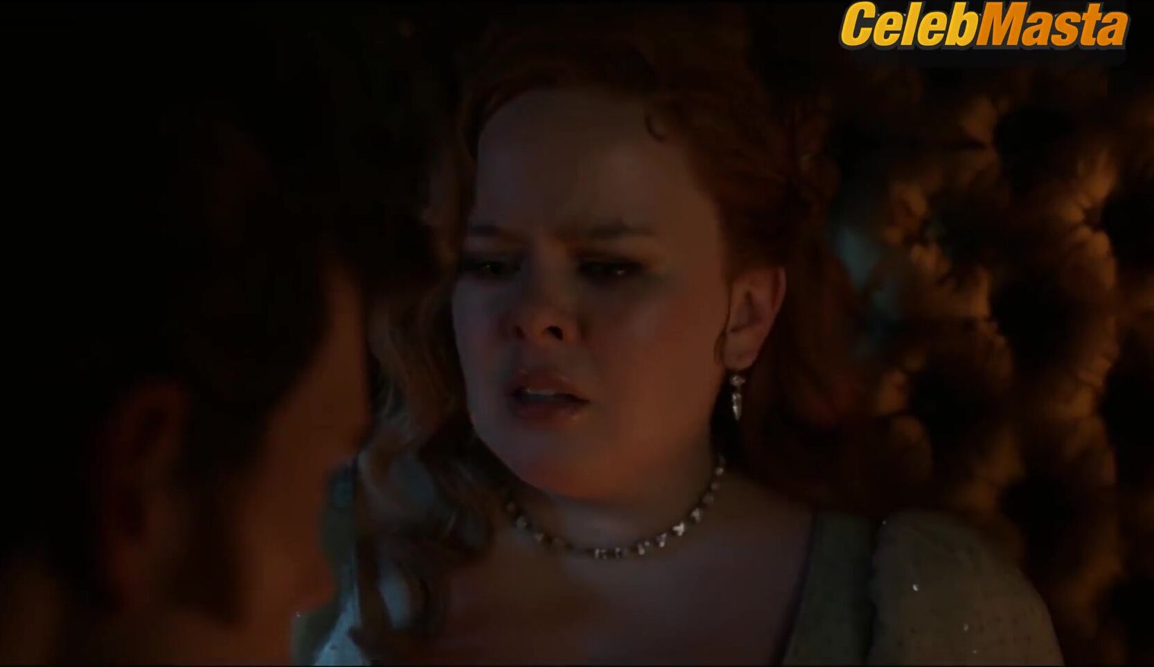 Nicola Coughlan Breasts Scene in Bridgerton