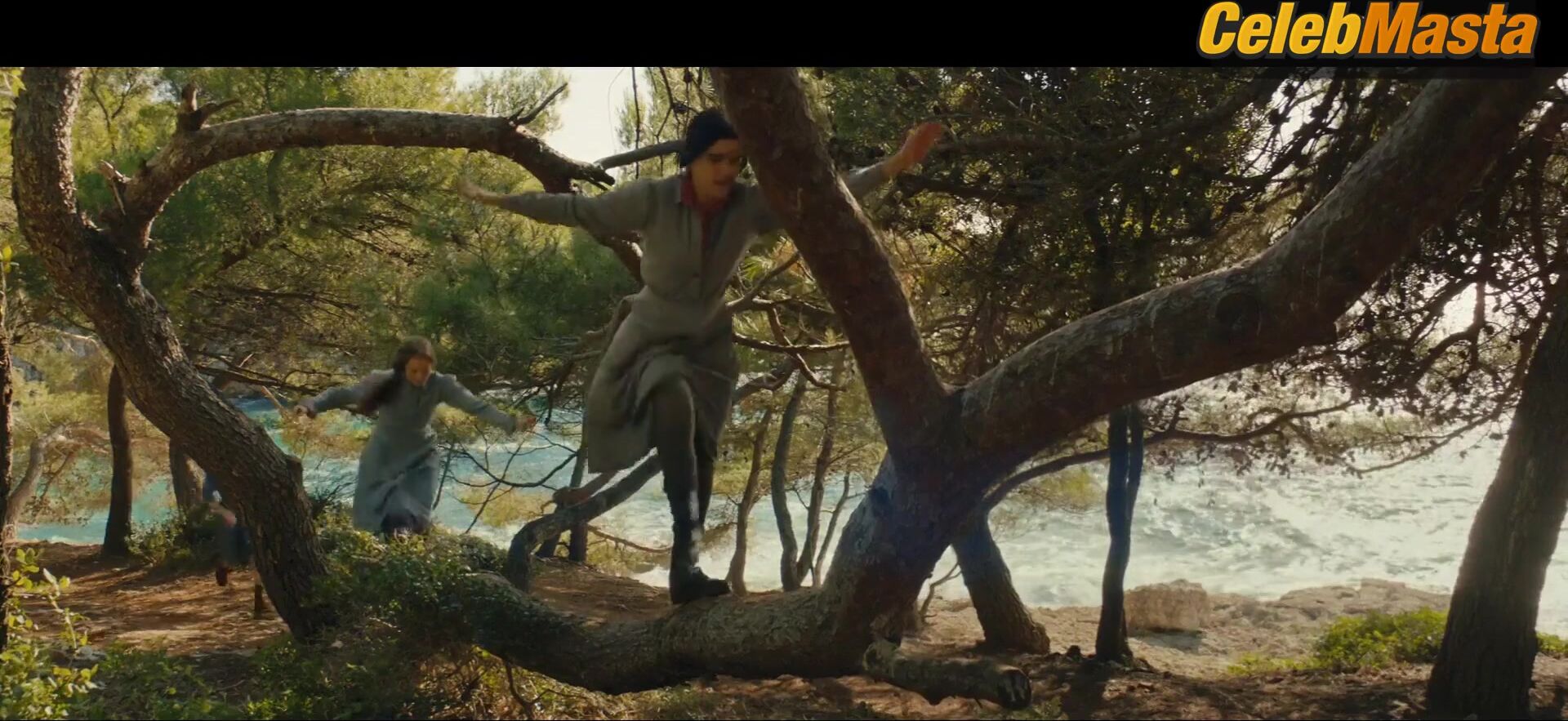 Grace Van Patten and Mia Goth Sexy Scene in Mayday