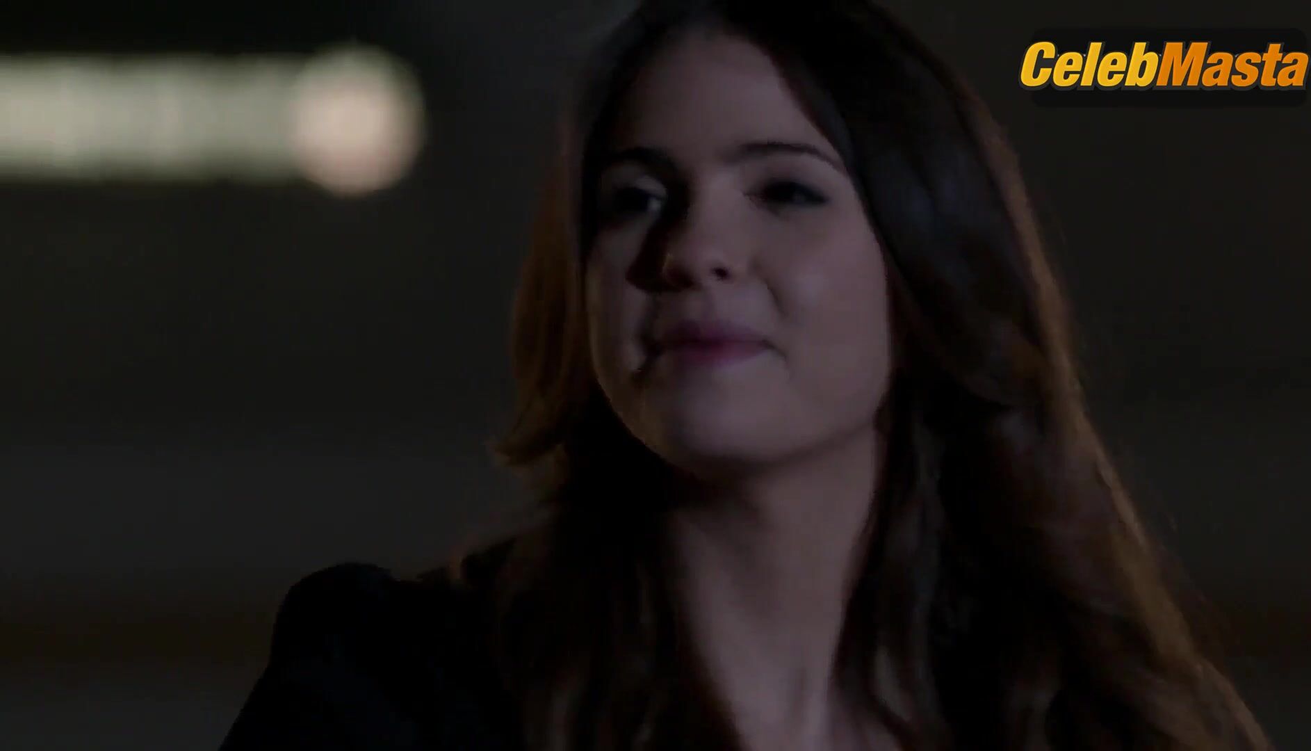 Shelley Hennig Sexy Scene in The Secret Circle