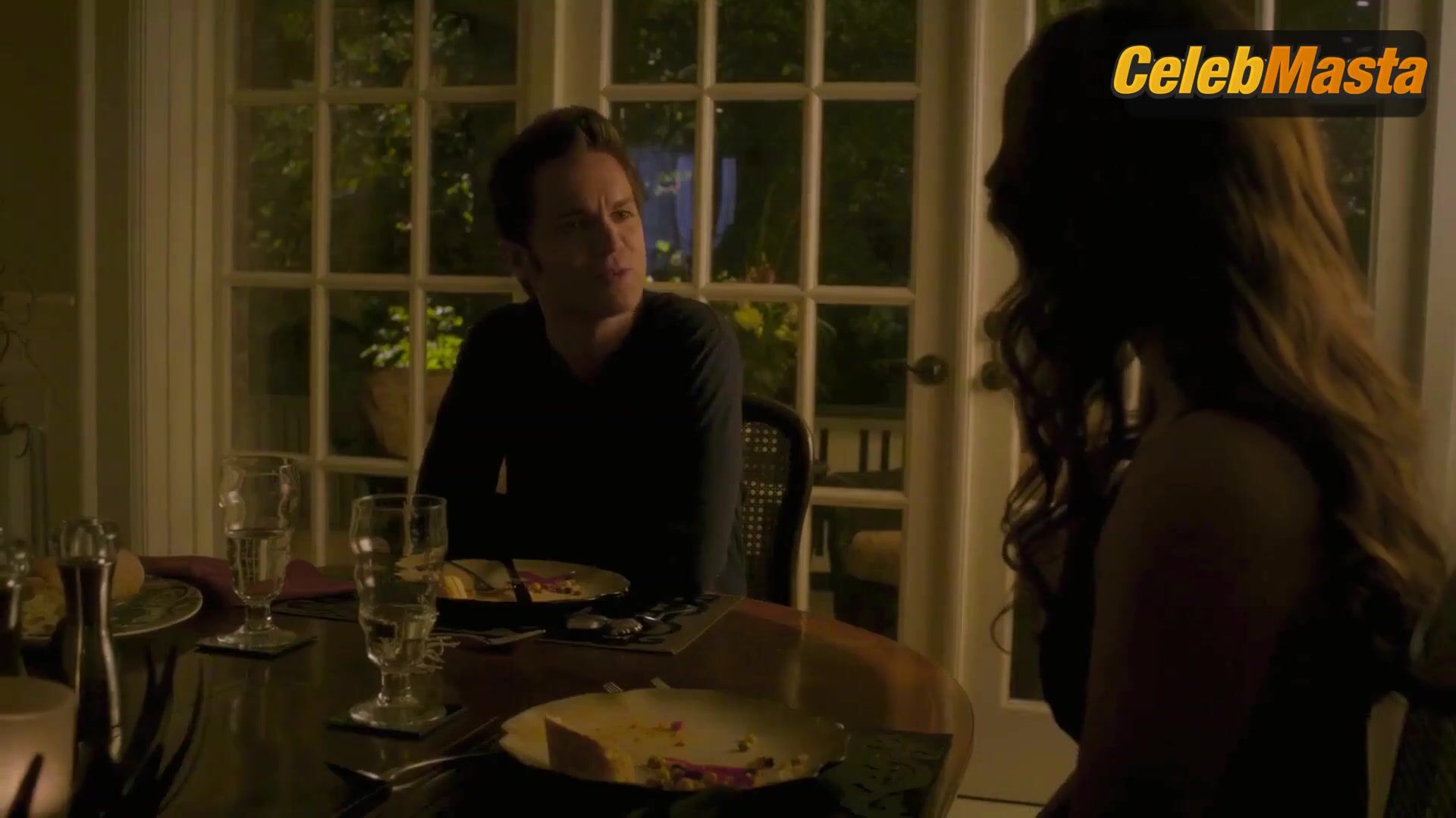 Shelley Hennig Breasts, Underwear Scene in The Secret Circle