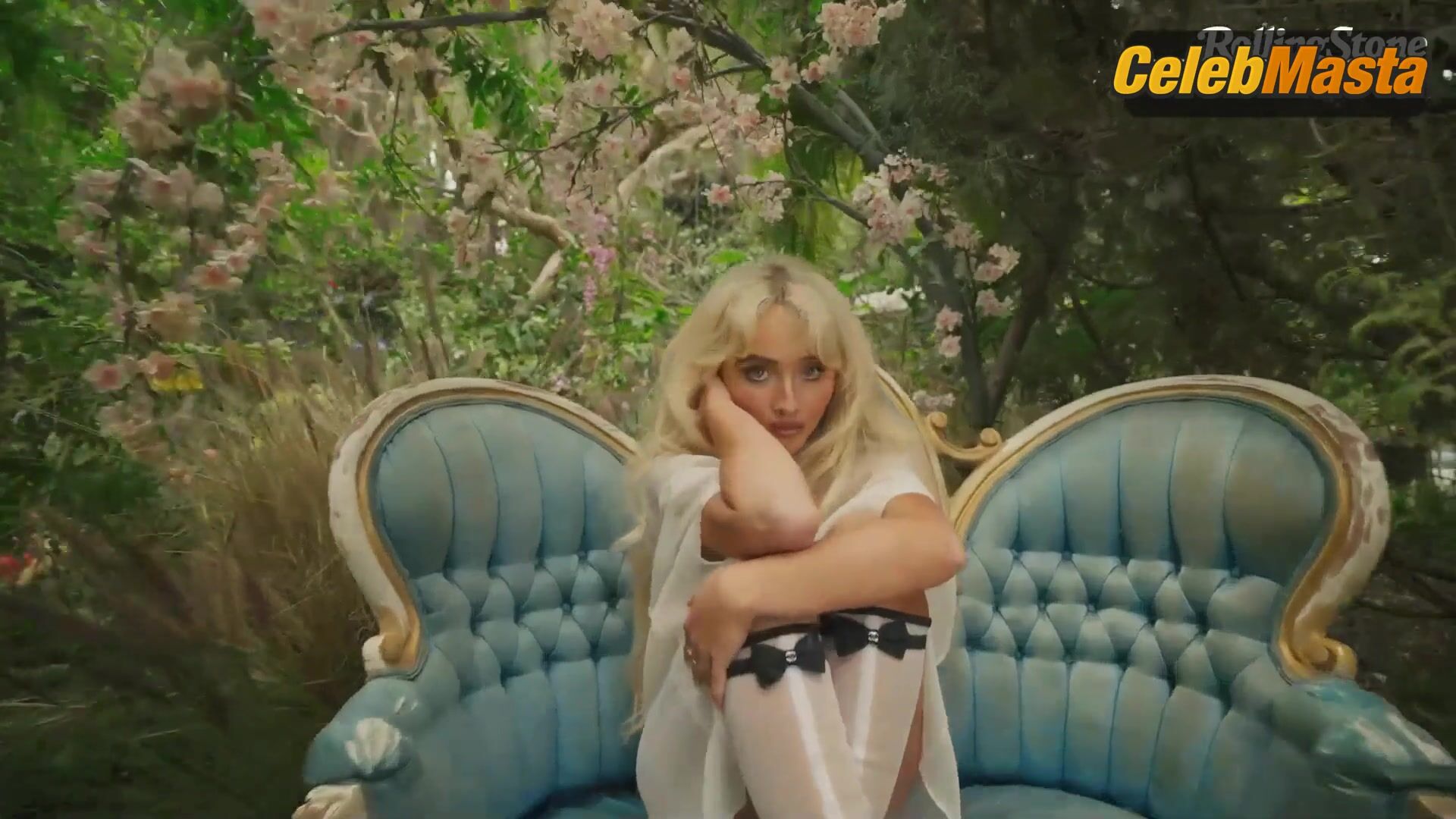 Sabrina Carpenter Sexy Scene in Rolling Stone