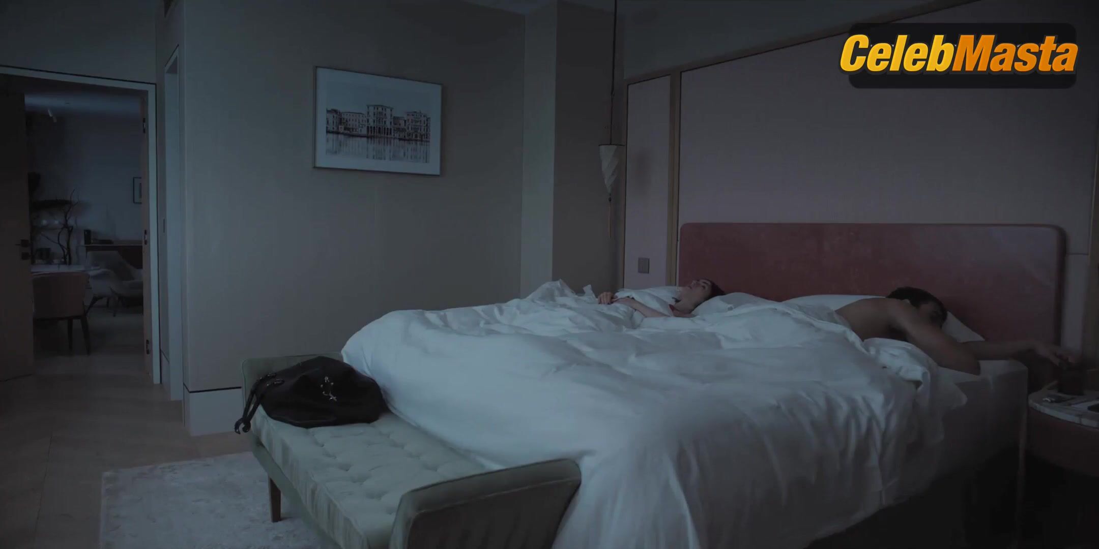Lily Collins Breasts Scene in Emily In Paris