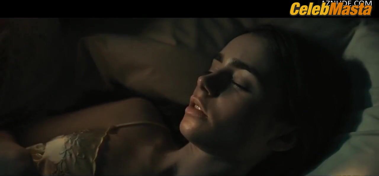 Lily Collins Underwear Scene in Extremely Wicked, Shockingly Evil And Vile
