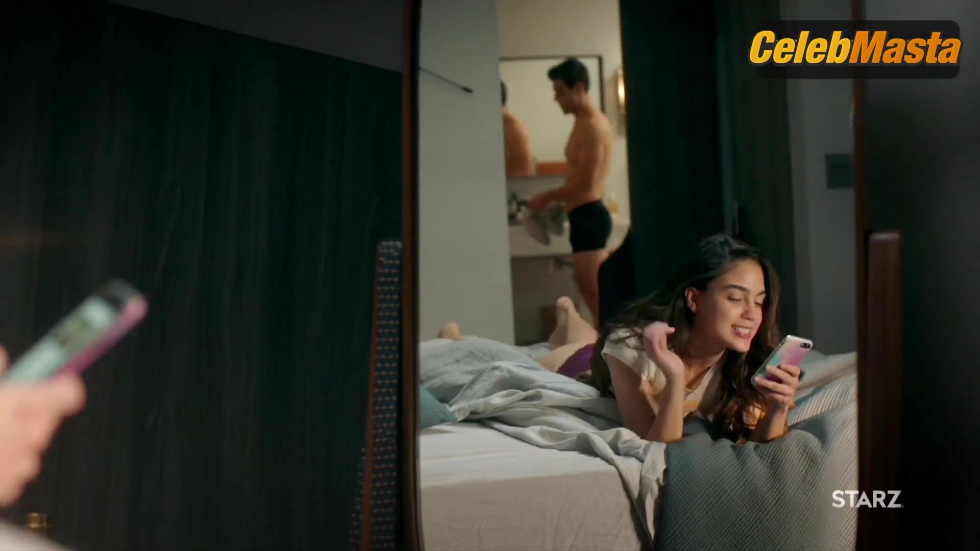 Melissa Barrera Underwear Scene in Vida