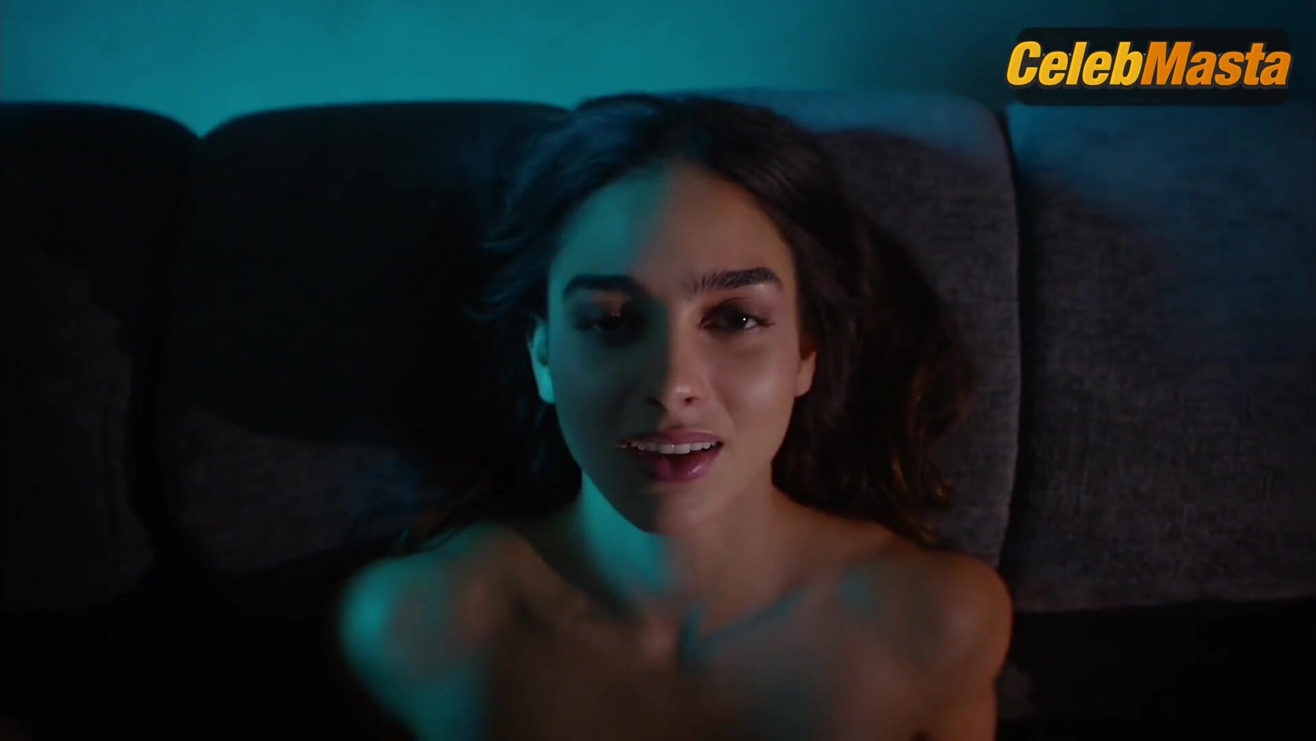 Tru Collins and Melissa Barrera Breasts, Butt Scene in Vida