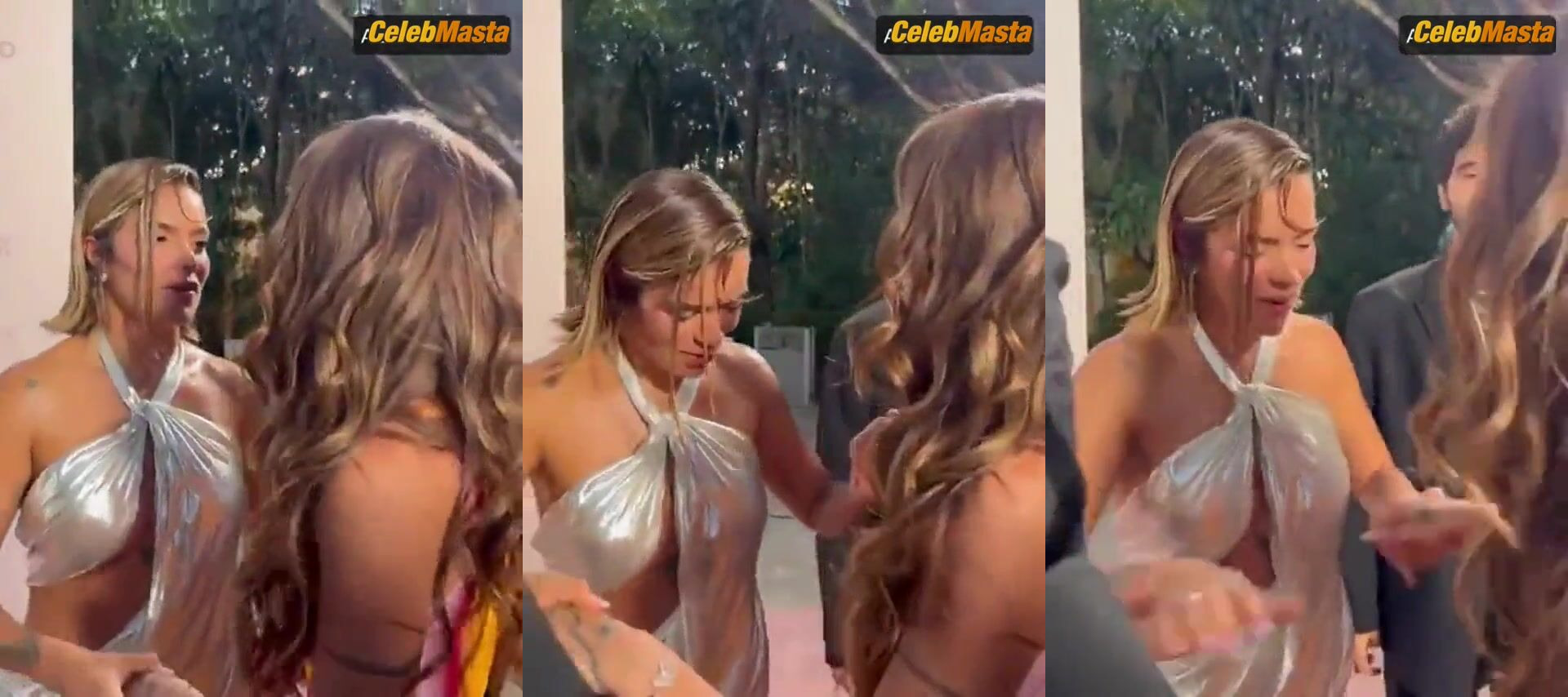 Greeicy Rendon and KAROL G Breasts Scene in Tropicoqueta